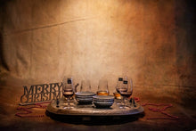 Load image into Gallery viewer, Drink and Cheese Display Board 2-4-2 glass