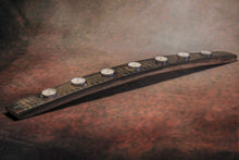 Load image into Gallery viewer, 7 piece candle holder oak stave
