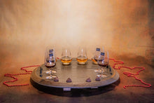 Load image into Gallery viewer, Drink and Cheese Display Board 2-4-2 glass
